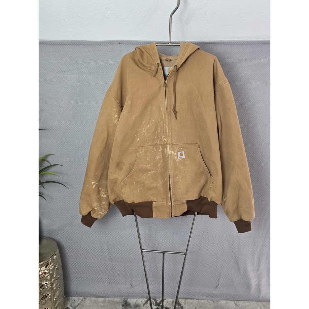VtgCarhartt Duck Canvas Jacket ‎ J131 BRN Brown Jacket 3XL
